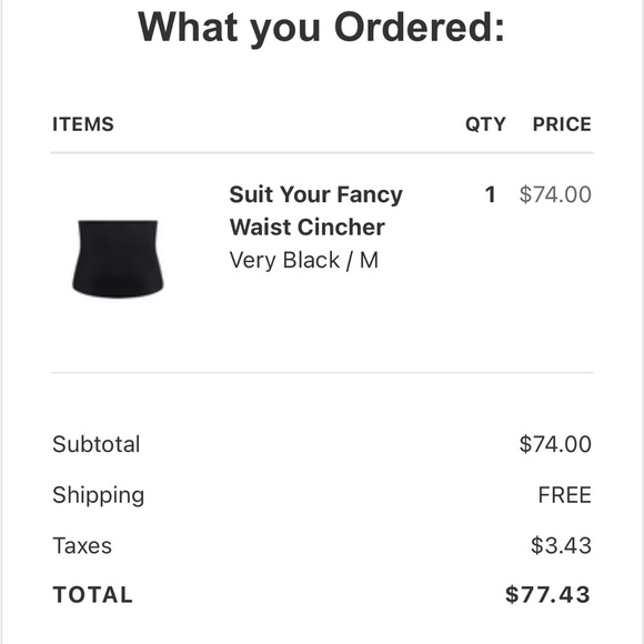 SPANX Suit Your Fancy Waist Cincher – Black | NWT - Picture 7 of 7